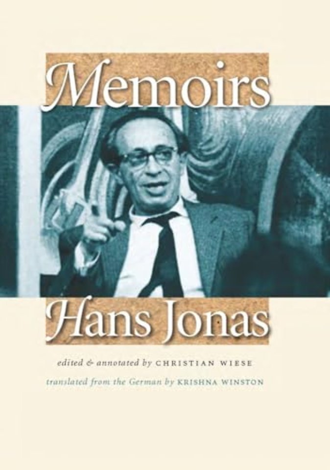 Memoirs – Hans Jonas