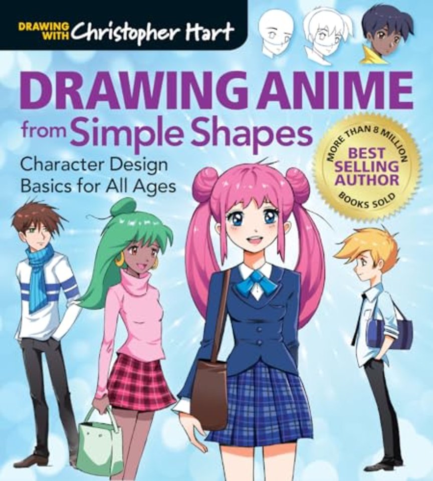 Drawing Anime from Simple Shapes – Character Design Basics for All Ages