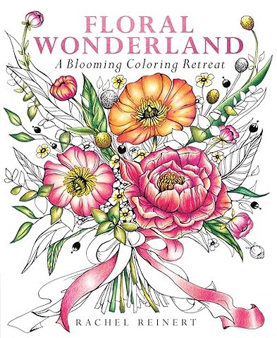 Floral Wonderland – A Blooming Coloring Retreat