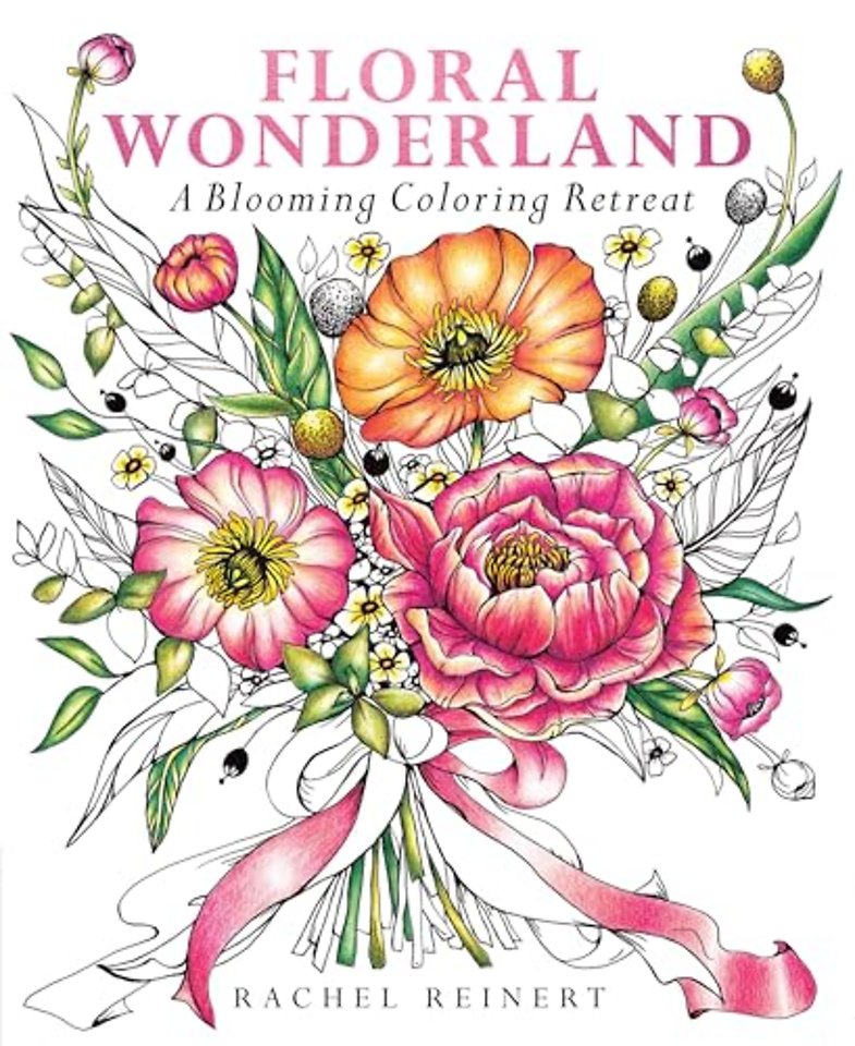 Floral Wonderland – A Blooming Coloring Retreat