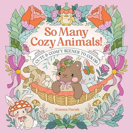 So Many Cozy Animals! – Cute & Comfy Scenes to Color