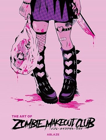 THE ART OF ZOMBIE MAKEOUT CLUB HC - DELUXE EDITION