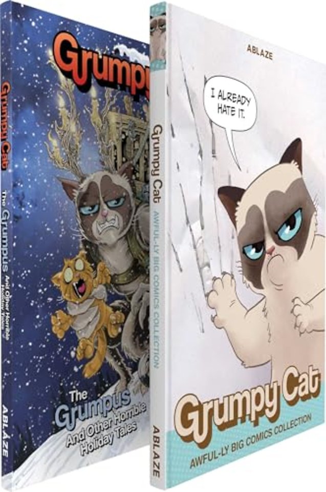 ABLAZE GRUMPY CAT COMICS COLLECTED SET
