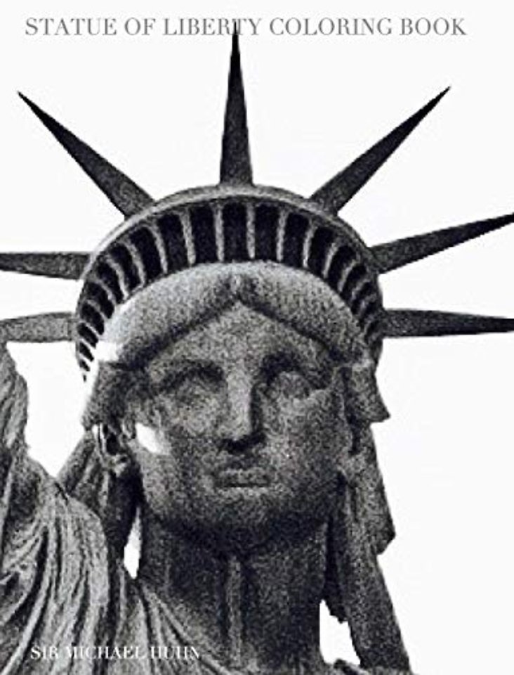 NYC Liberty mega Coloring Book sir Michael Limited edition