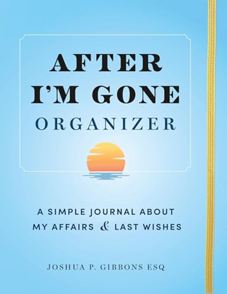 After I'm Gone Organizer