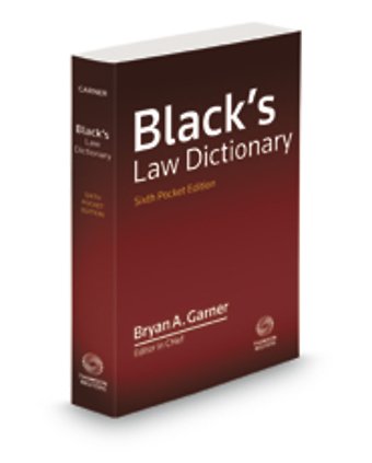 Black's Law Dictionary - Pocket Edition