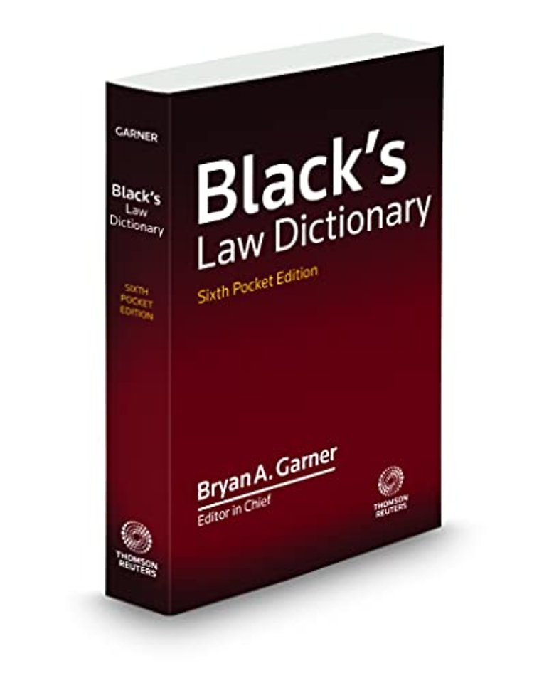Black's Law Dictionary - Pocket Edition