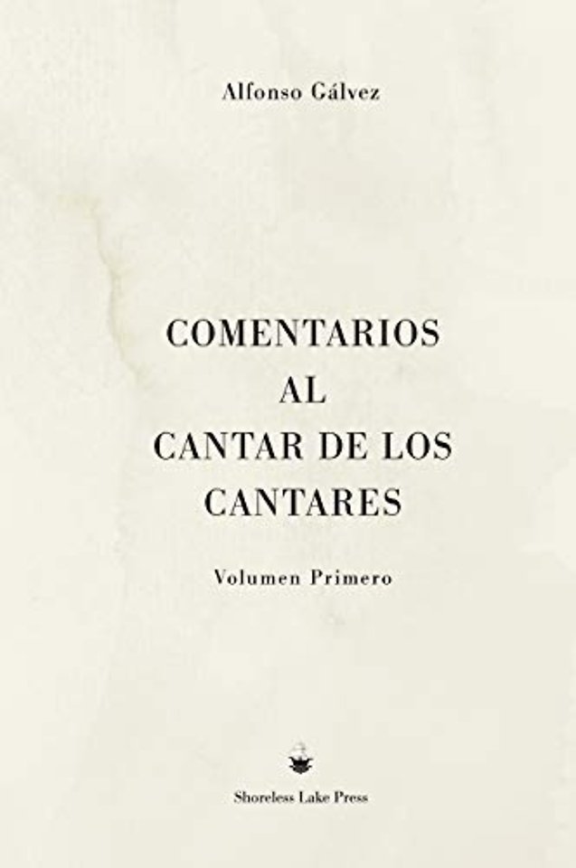 Comentarios al Cantar de los Cantares