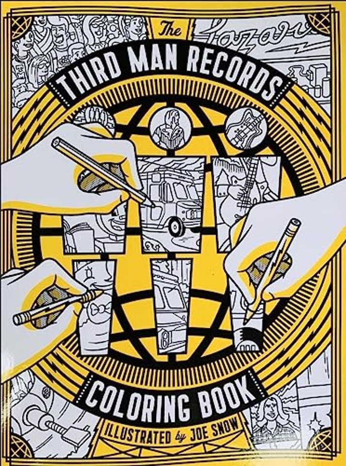 Third Man Records Coloring Book
