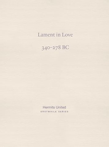 Lament in Love