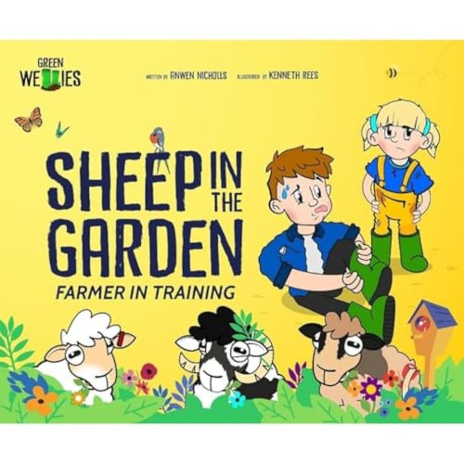 Farmer in Training: Sheep in the Garden