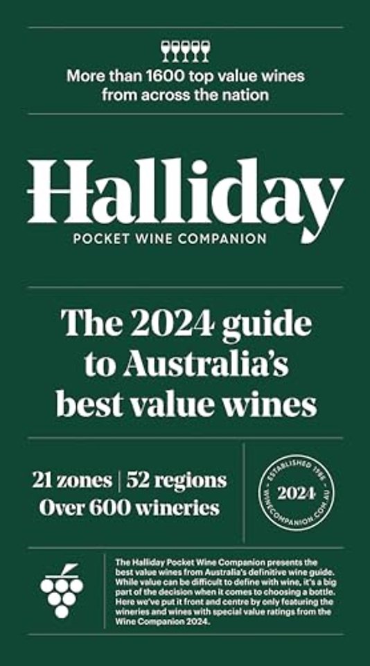 Halliday Pocket Wine Companion 2024