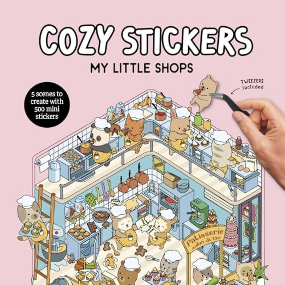 Cozy stickers: my little shops