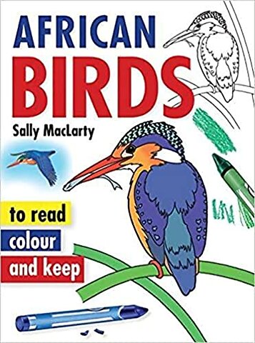 Read, Colour & Keep: African Birds