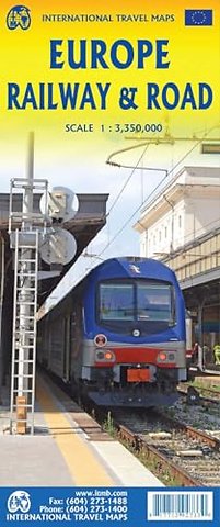 Europe railway and road