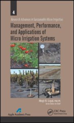 Management, Performance, and Applications of Micro Irrigation Systems