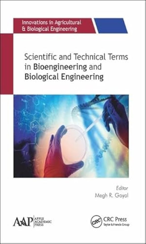 Scientific and Technical Terms in Bioengineering and Biological Engineering