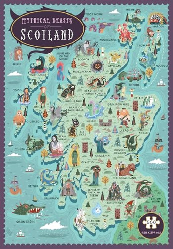 Mythical Beasts of Scotland Jigsaw