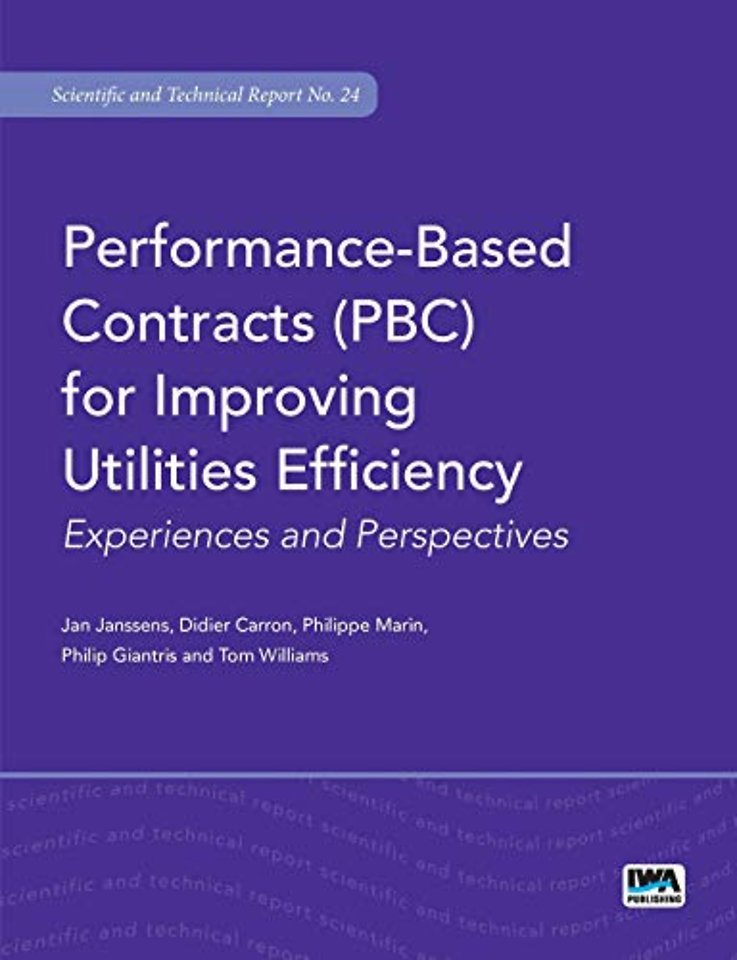 Performance-Based Contracts (PBC) for Improving Utilities Efficiency