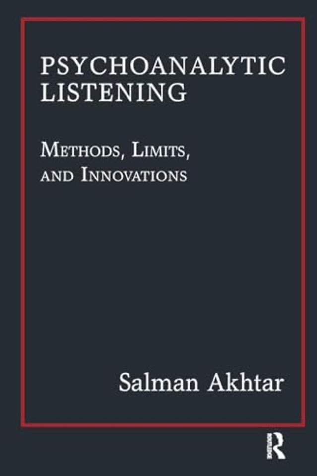 Psychoanalytic Listening