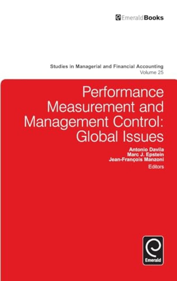 Performance Measurement and Management Control – Global Issues