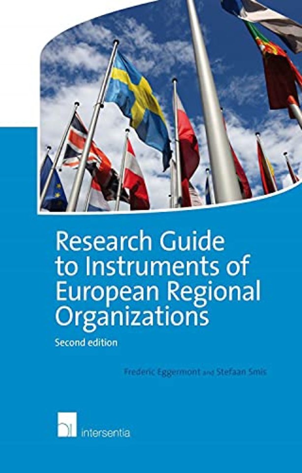 Research Guide to Instruments of European Regional Organizations