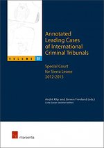 Annotated Leading Cases of International Tribunals - volume 51