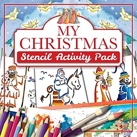 My Christmas Stencil Activity Pack