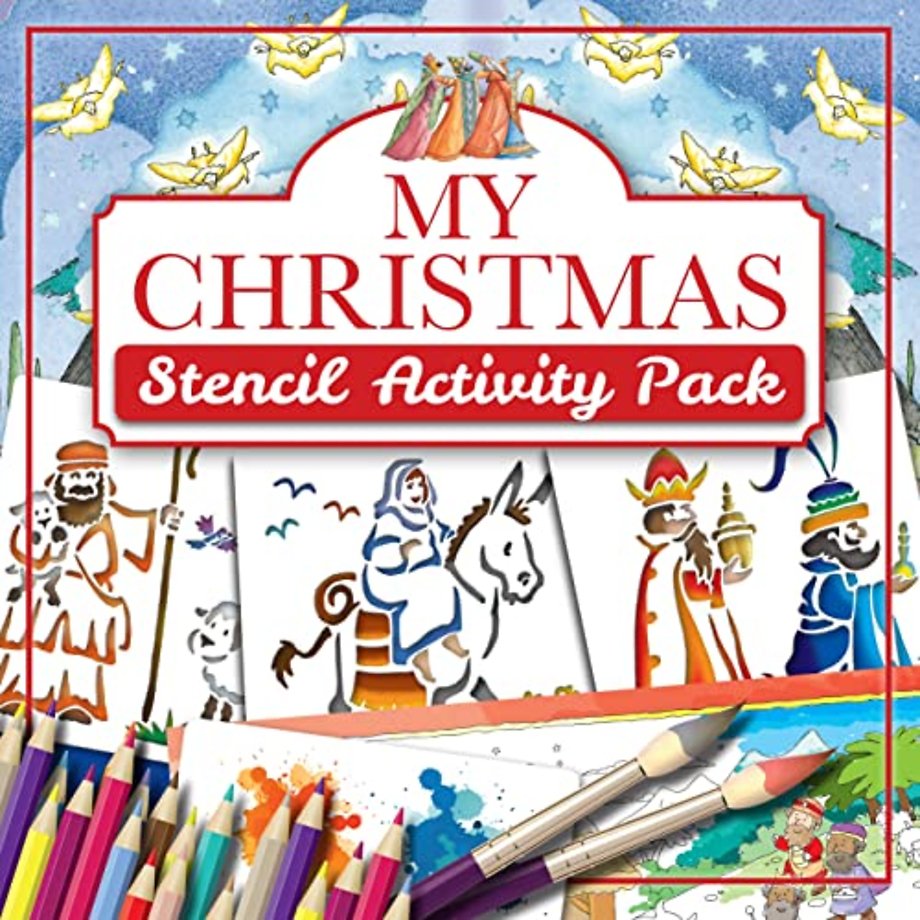 My Christmas Stencil Activity Pack