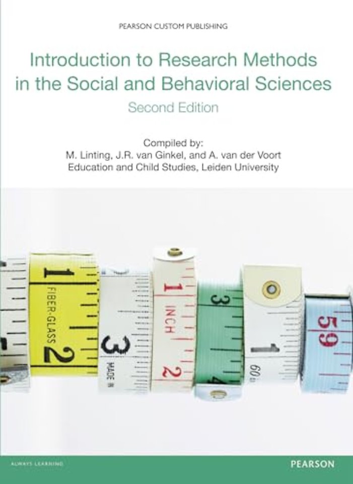 Introduction to Research Methods in the Social and Behavioral Sciences, 2nd custom edition