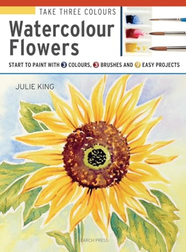 Take Three Colours: Watercolour Flowers