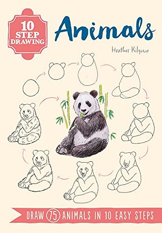 10 Step Drawing: Animals