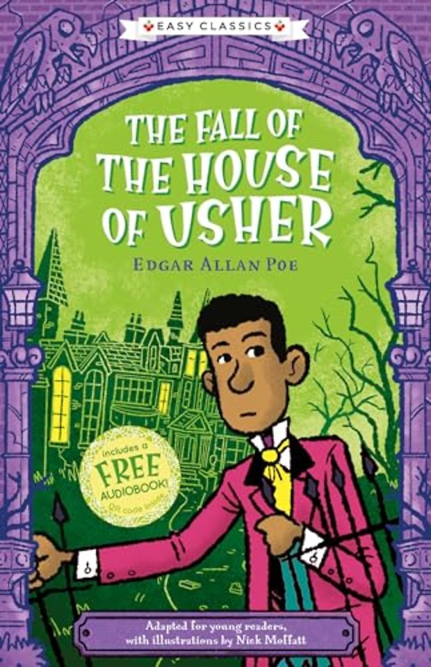 Creepy Classics: The Fall of the House of Usher (Easy Classics)