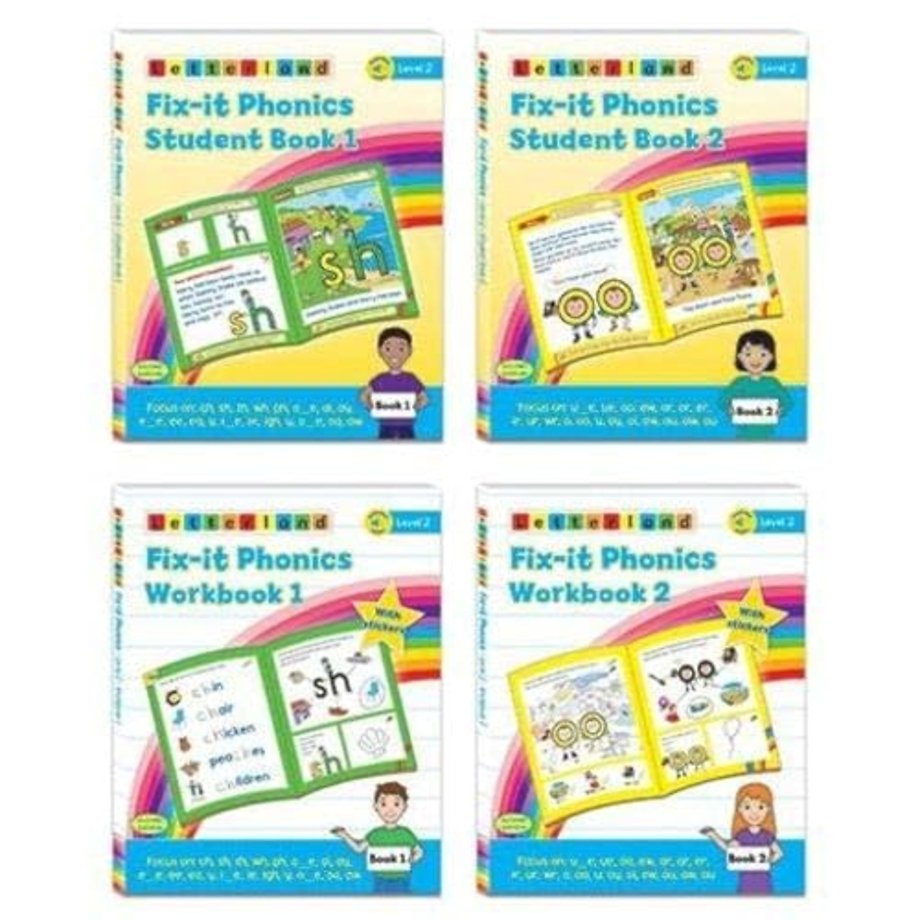 Fix-it Phonics - Level 2 - Student Pack (2nd Edition)