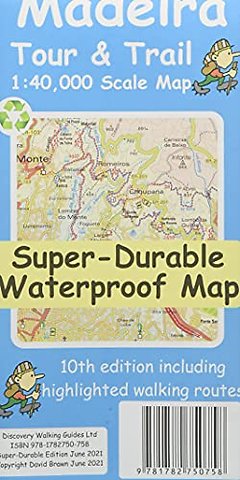 Madeira Tour and Trail Map