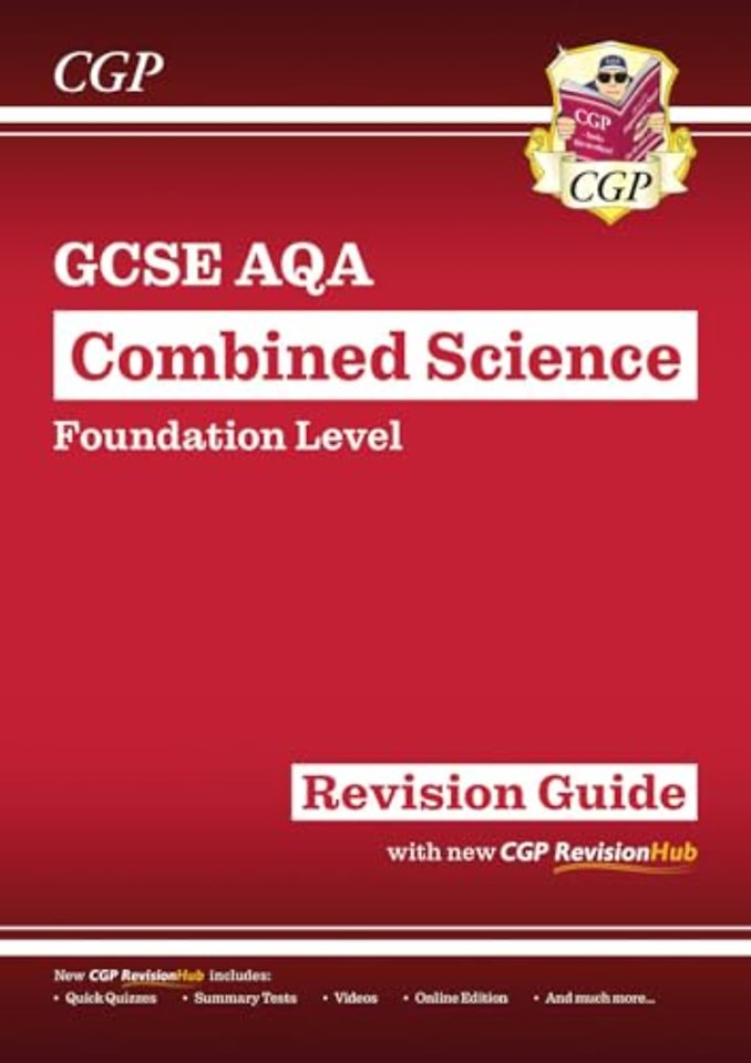 New GCSE Combined Science AQA Foundation Revision Guide with CGP RevisionHub