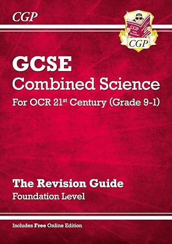 GCSE Combined Science: OCR 21st Century Revision Guide - Foundation (with Online Edition)