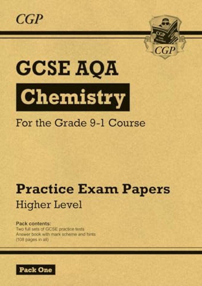 GCSE Chemistry AQA Practice Papers: Higher Pack 1