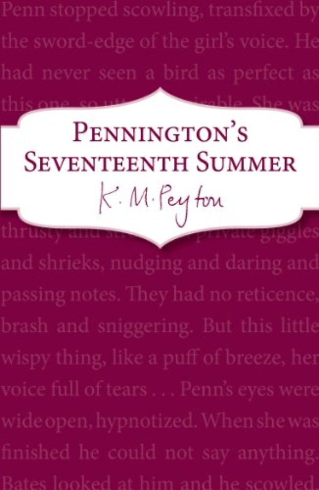 Pennington's Seventeenth Summer