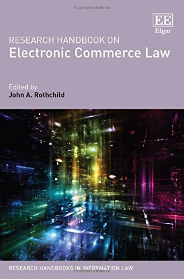 Research Handbook on Electronic Commerce Law
