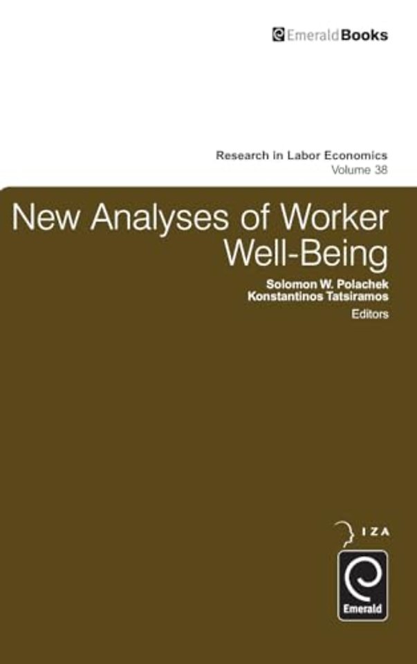 New Analyses in Worker Well–Being