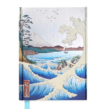 Utagawa Hiroshige: Sea at Satta (Foiled Journal)