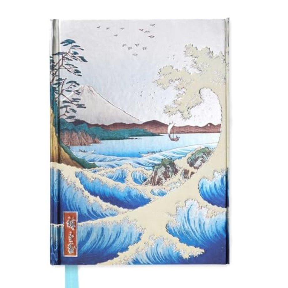 Utagawa Hiroshige: Sea at Satta (Foiled Journal)