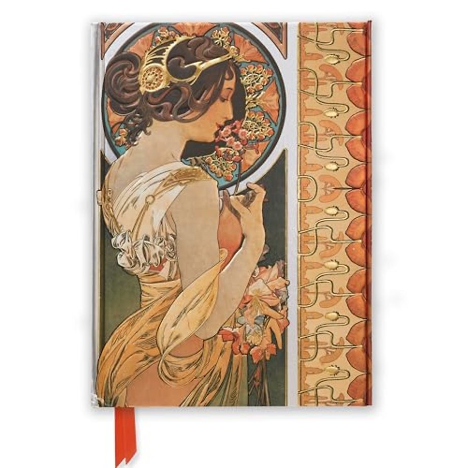 Mucha: Cowslip and Documents Decoratifs (Foiled Journal)