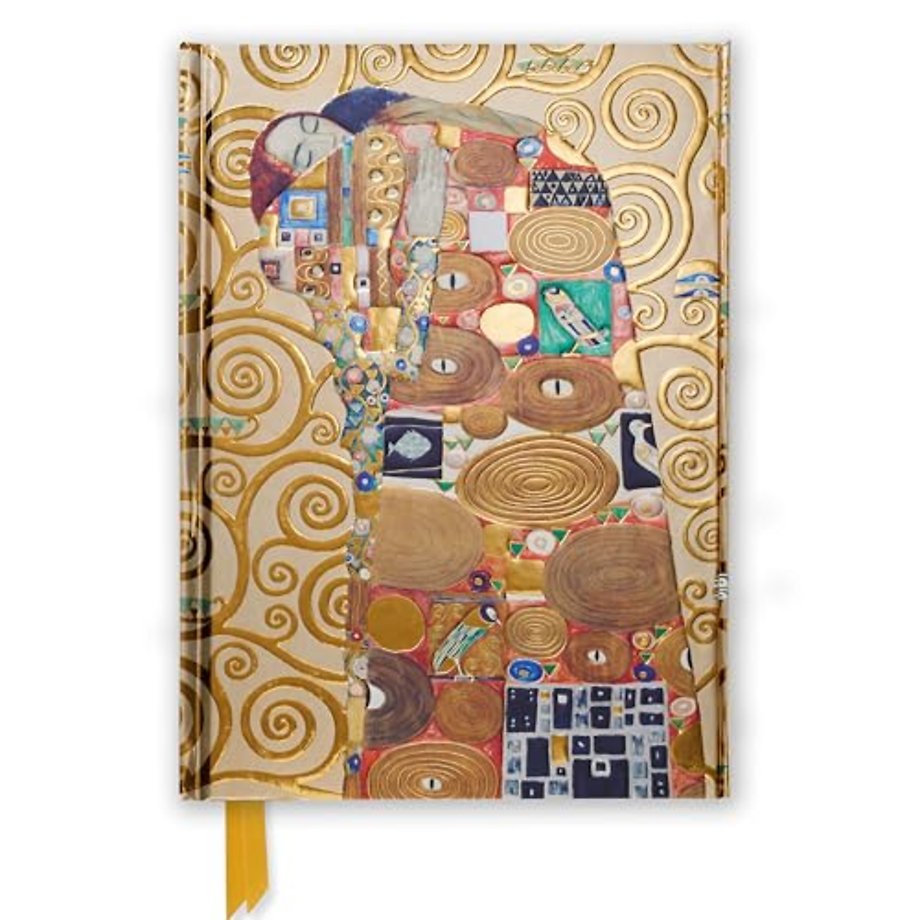 Gustav Klimt: Fulfilment (Foiled Journal)