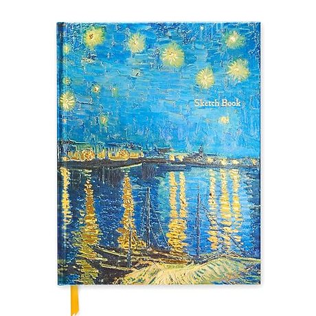 Vincent van Gogh: Starry Night over the Rhone (Blank Sketch Book)