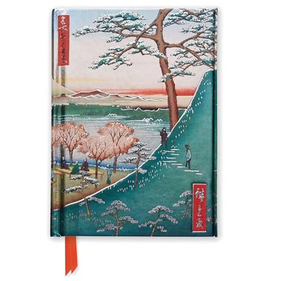 Utagawa Hiroshige: Meguro (Foiled Pocket Journal)