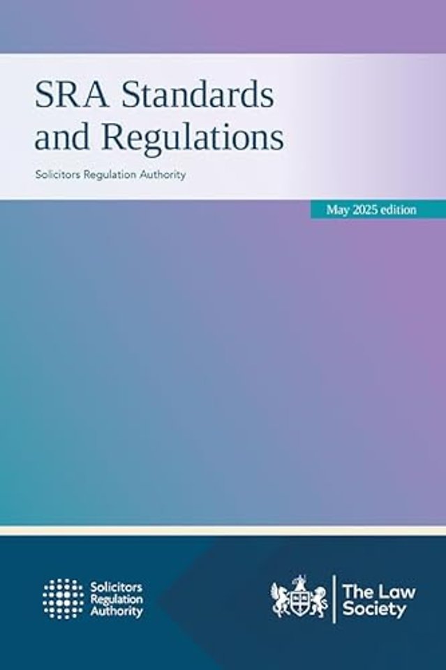 SRA Standards and Regulations May 2025 edition