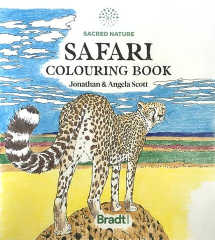 Sacred Nature Safari Colouring Book