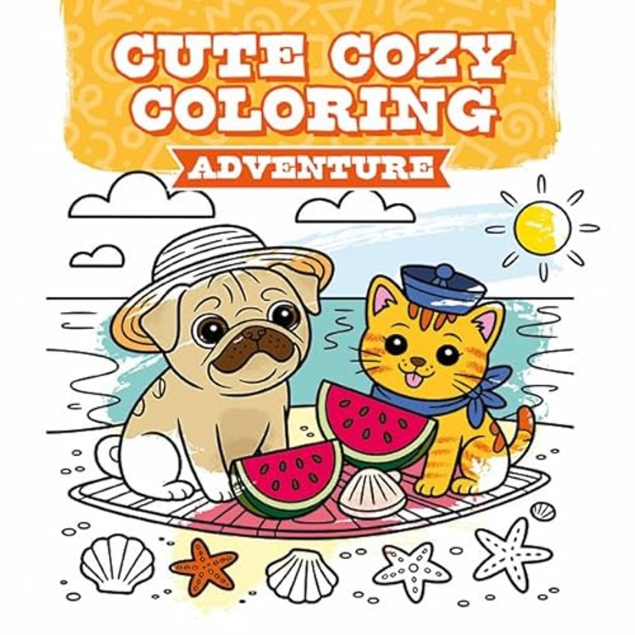 Cute Cozy Coloring: Adventure